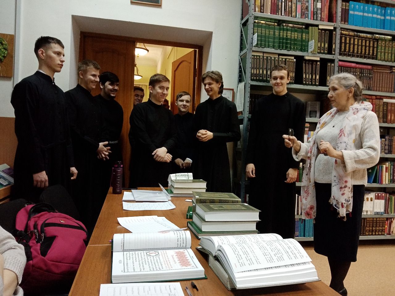 В Новосибирской семинарии прошел V ежегодный конкурс церковных чтецов