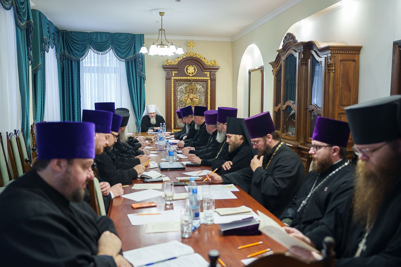 Митрополит Никодим возглавил работу Епархиального Совета Новосибирской Епархии