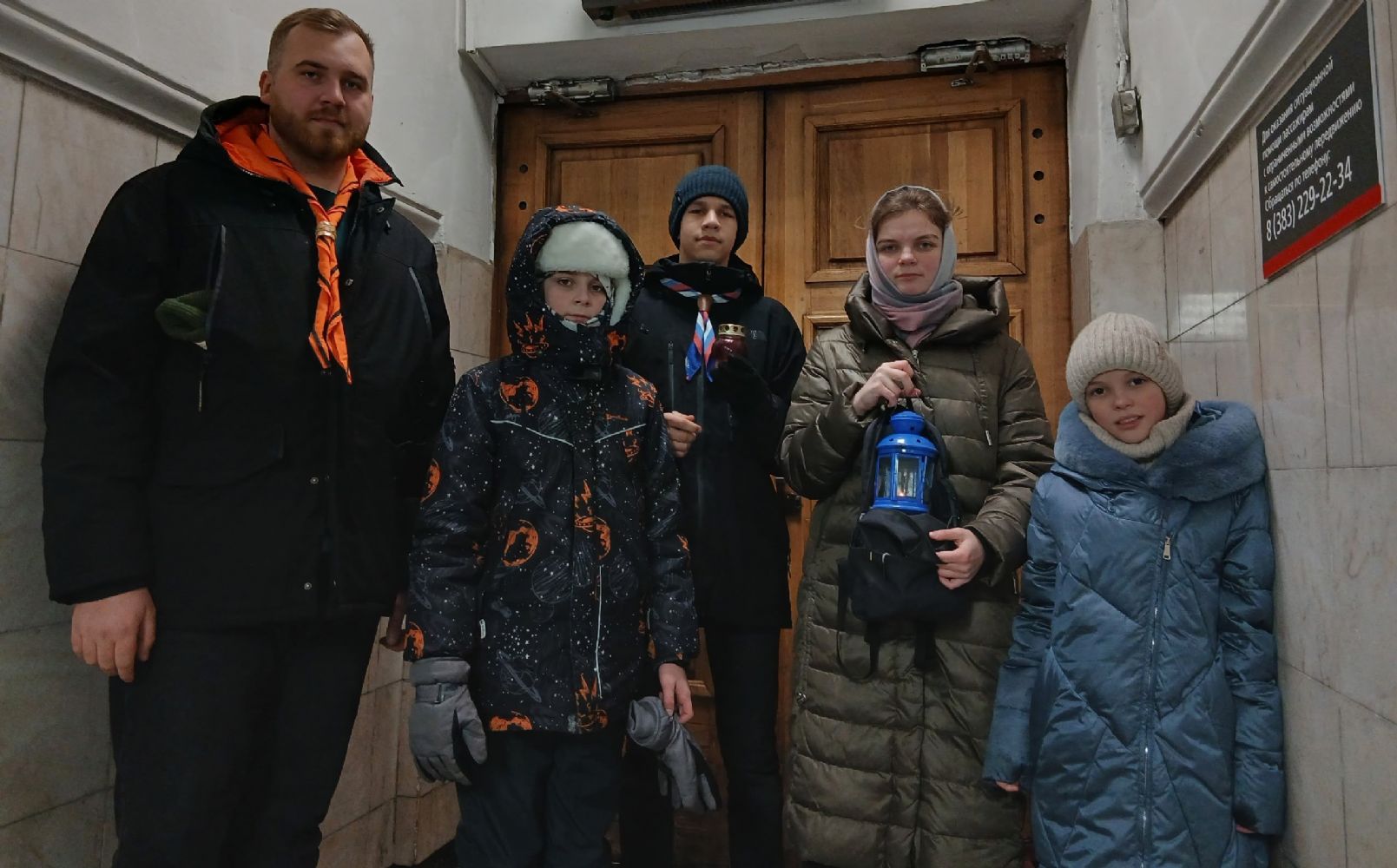 Георгиевские следопыты получили Вифлеемский огонь