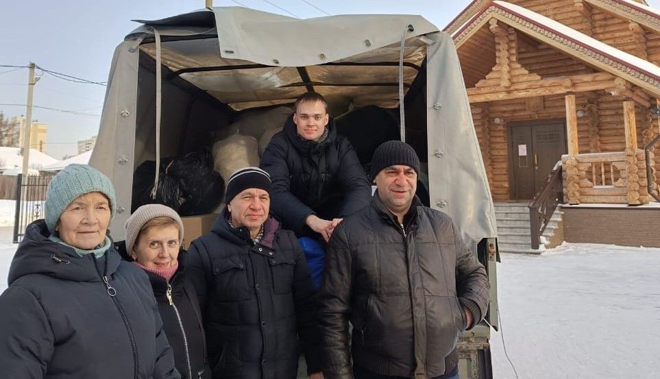 Гуманитарная помощь мирным жителям Донбасса