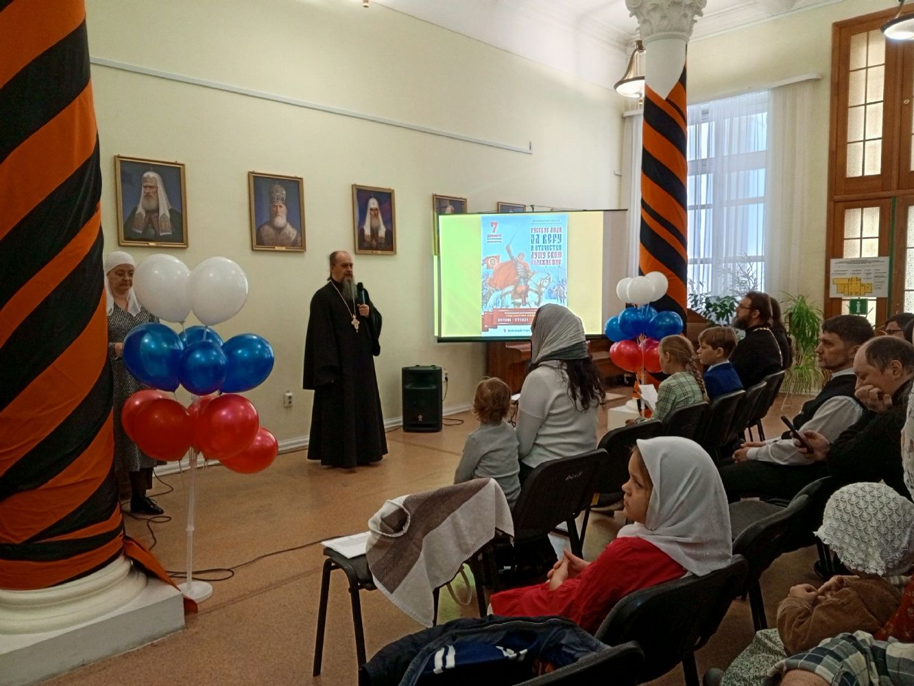 В Новосибирской семинарии состоялся концерт, посвященный Году защитника Отечества