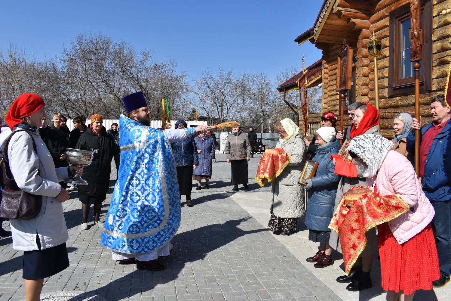 Службы Светлой седмицы состоялись на Приходе