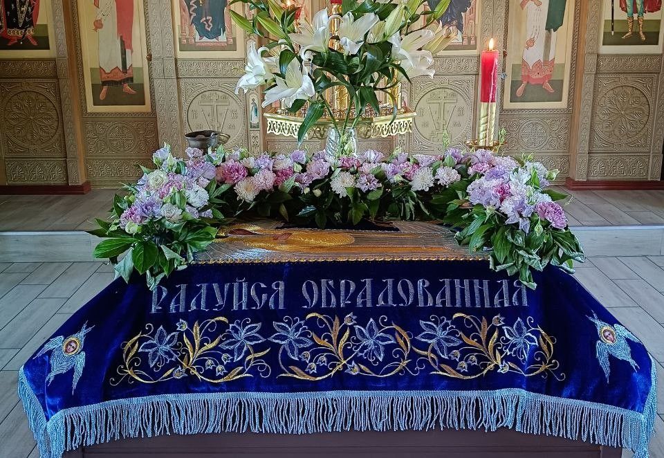 Праздник Успения Пресвятой Богородицы в Георгиевском храме