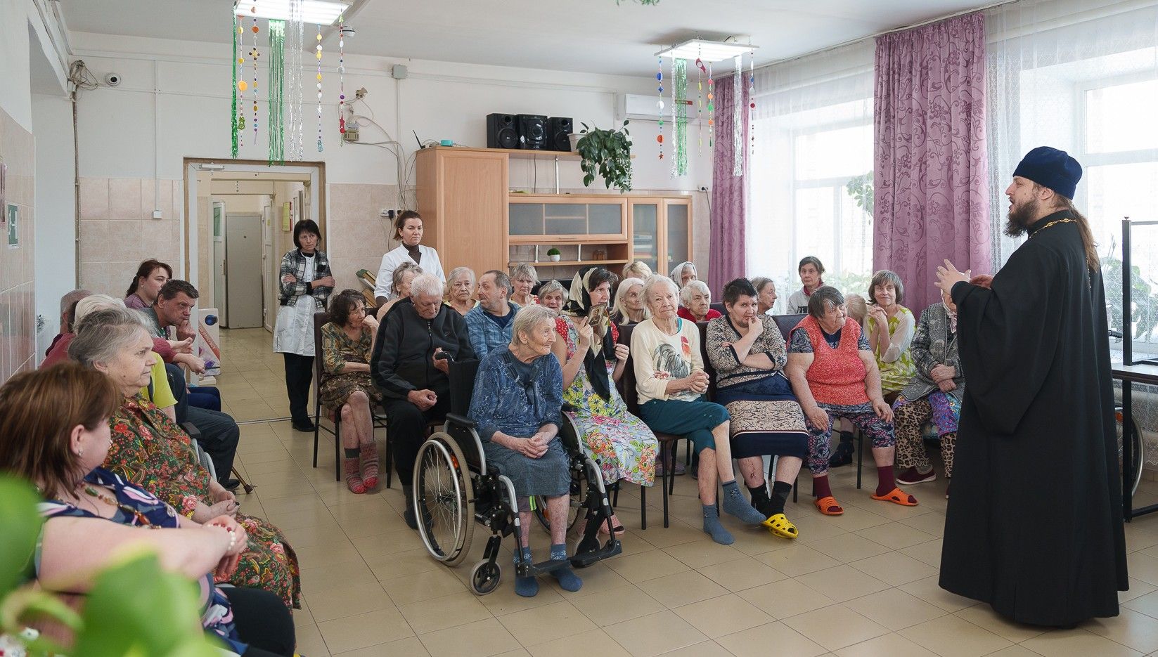 Рождественский визит в Отделение милосердия