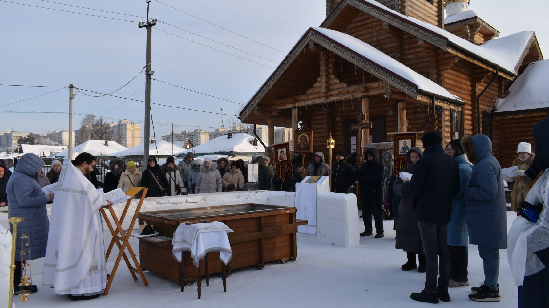 Богослужения праздника Богоявления состоялись на Приходе