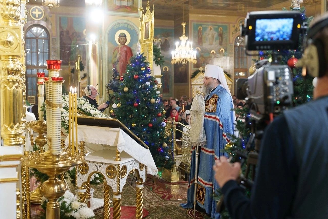 Состоится прямая трансляция Рождественского богослужения из Вознесенского кафедрального собора