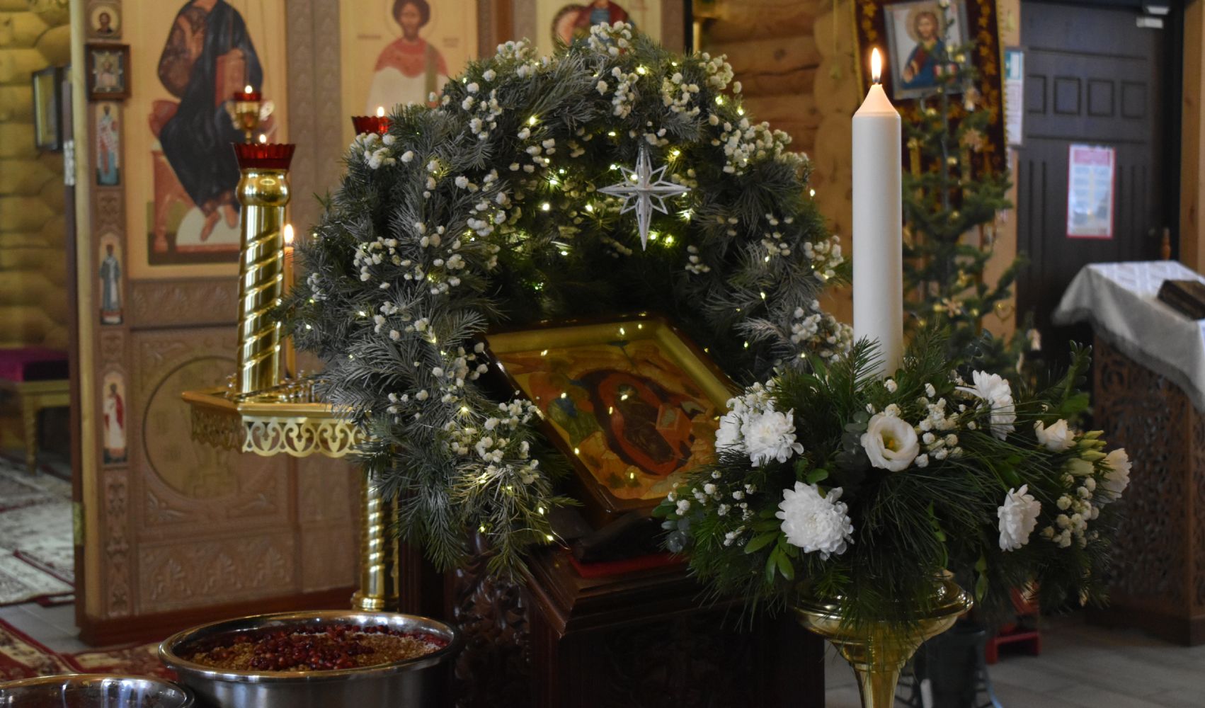 Богослужение Навечерия Рождества Христова