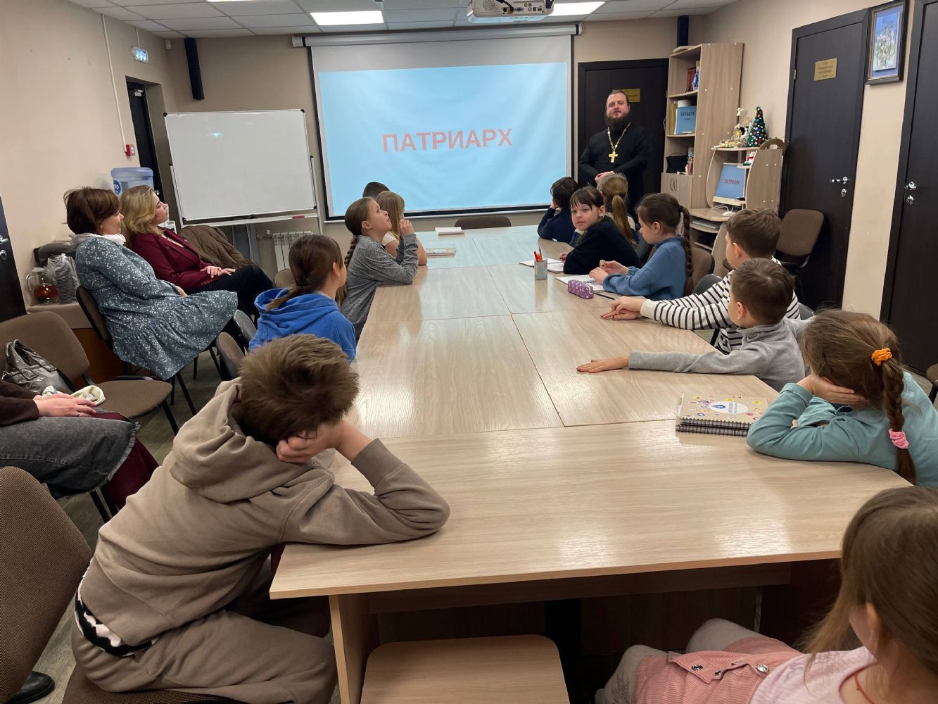 Уроки о Святейшем Патриархе Кирилле состоялись в Воскресной школе