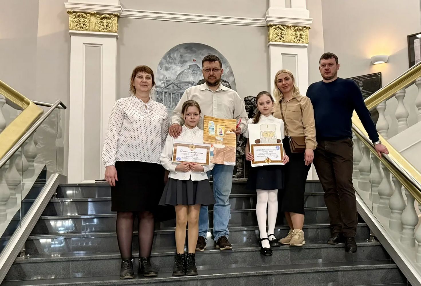 Учащиеся Воскресной школы Прихода стали победителями Епархиального творческого конкурса