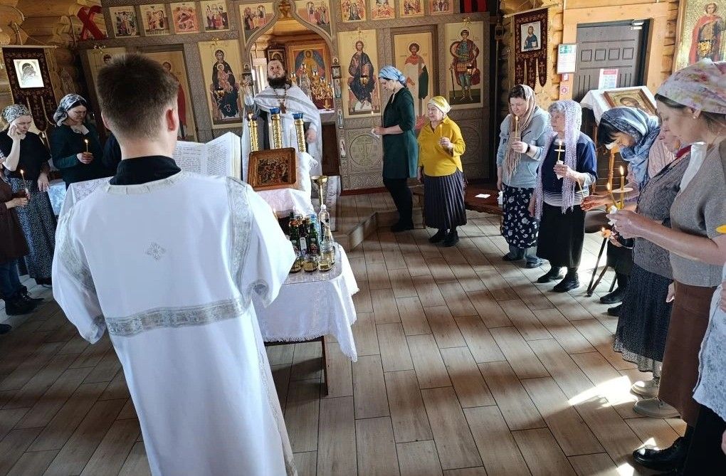 Таинство Елеосвящения состоялось в Георгиевском храме