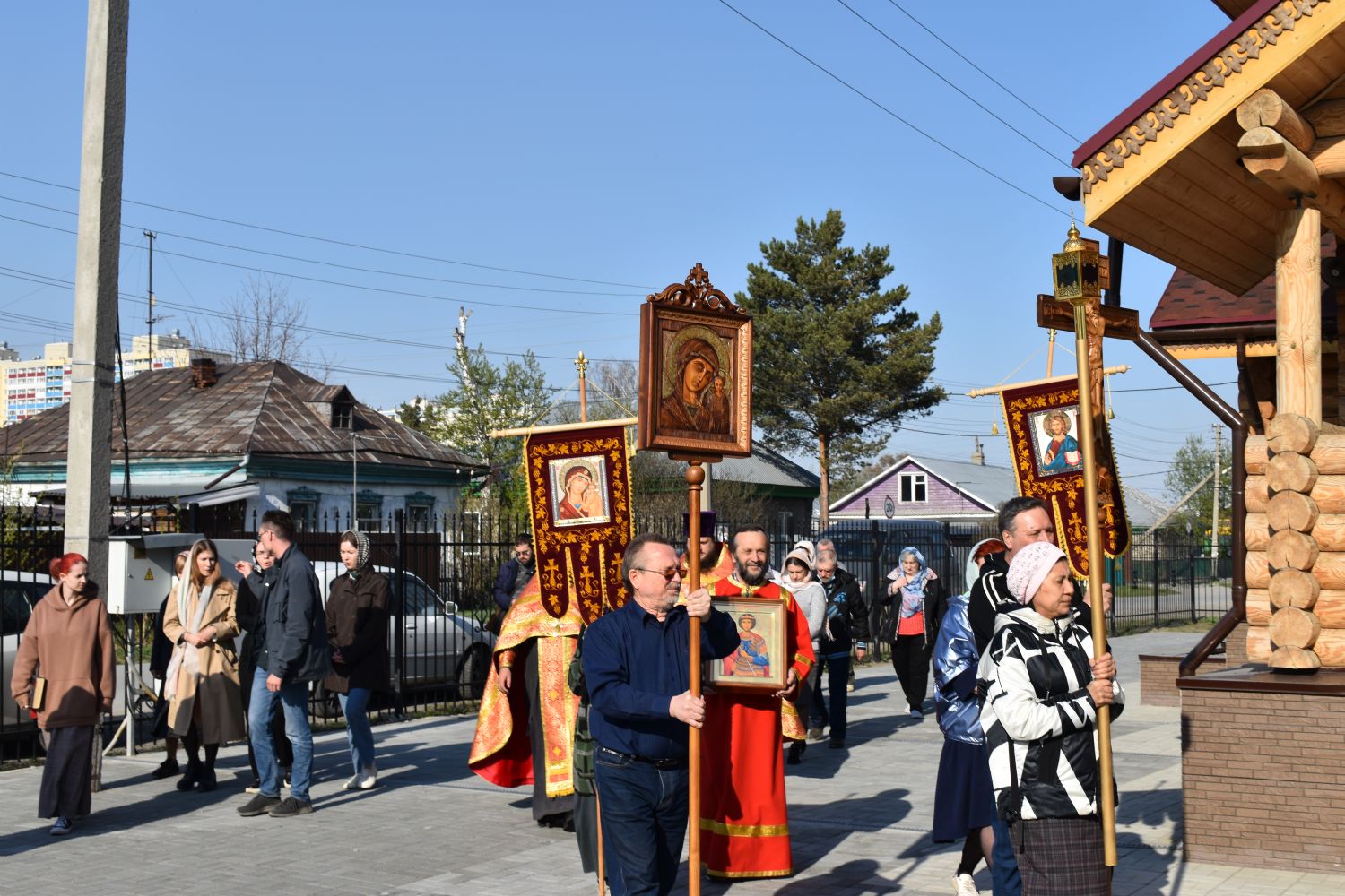 Престольные торжества состоялись в Свято-Георгиевском храме