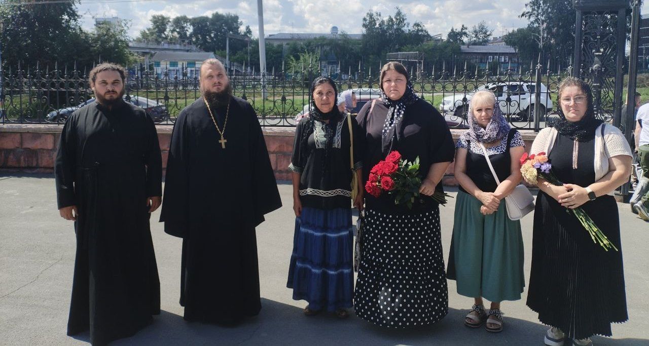 Члены Прихода простились с бывшим сотрудником храма - погибшим на СВО воином Георгием